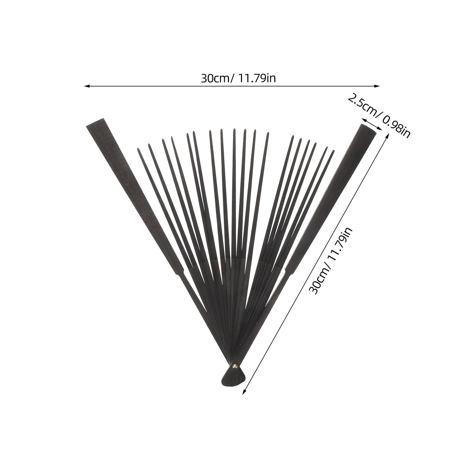 Amazon.com: RORPOIR Bamboo Folding Fan Frame 11.81 Inch DIY Blank
